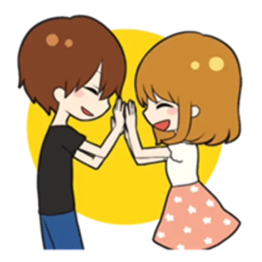 👫 Стикер «Sweet couple» для Telegram