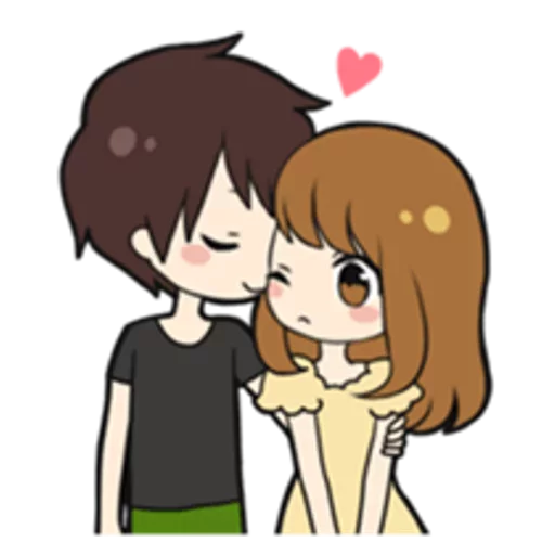 💑 Стикер «Sweet couple» для Telegram