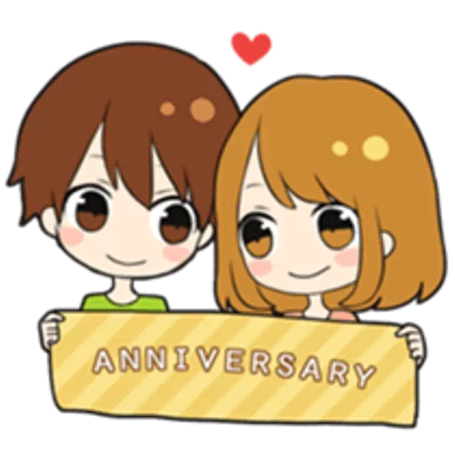 💏 Стикер «Sweet couple» для Telegram