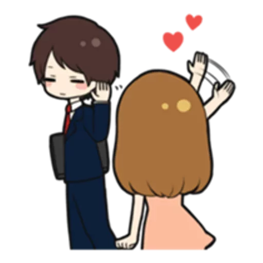 👋 Стикер «Sweet couple» для Telegram