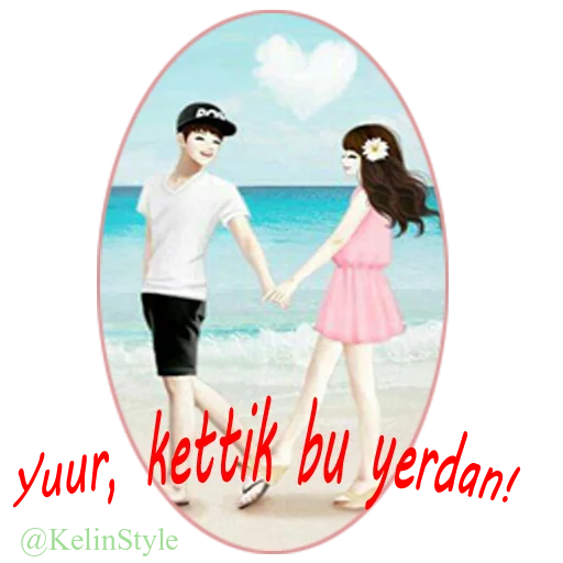 👫 Стикер «kelinstyle» для Telegram