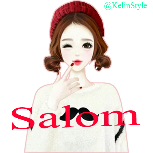Стикерпак kelinstyle для Telegram — скачать