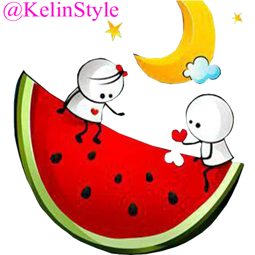 ❤ Стикер «kelinstyle» для Telegram