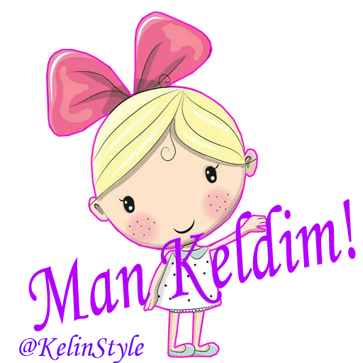 ✌ Стикер «kelinstyle» для Telegram
