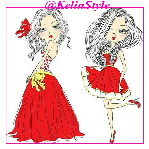 🙂 Стикер «kelinstyle» для Telegram