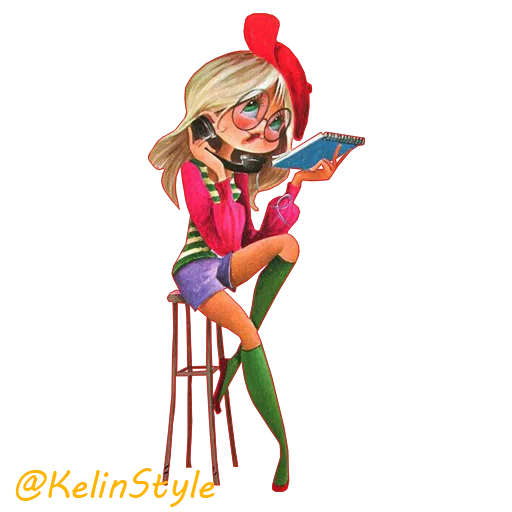 👤 Стикер «kelinstyle» для Telegram