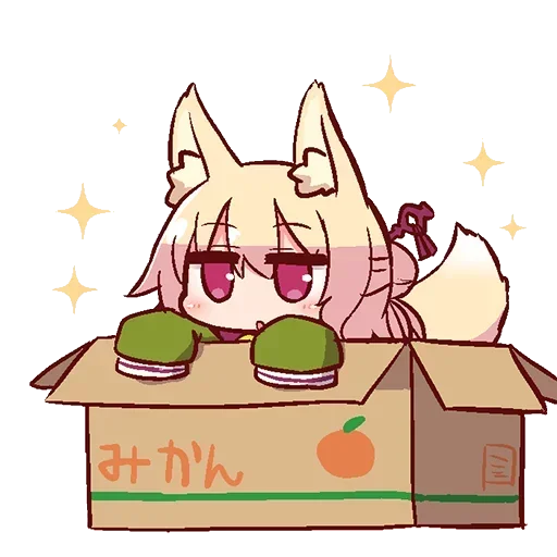 😏 Стикер «Kemomimi-chan» для Telegram
