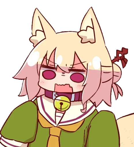 😵 Стикер «Kemomimi-chan» для Telegram