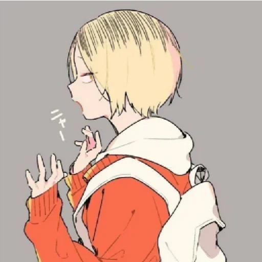 🙇 Стикер «Ken anime» для Telegram