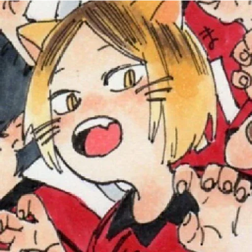 🙇 Стикер «Ken anime» для Telegram