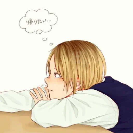 🙇 Стикер «Ken anime» для Telegram
