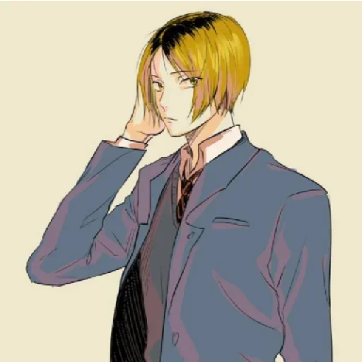 🙇 Стикер «Ken anime» для Telegram