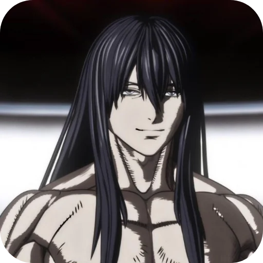 🥸 Стикер «Kengan Ashura» для Telegram