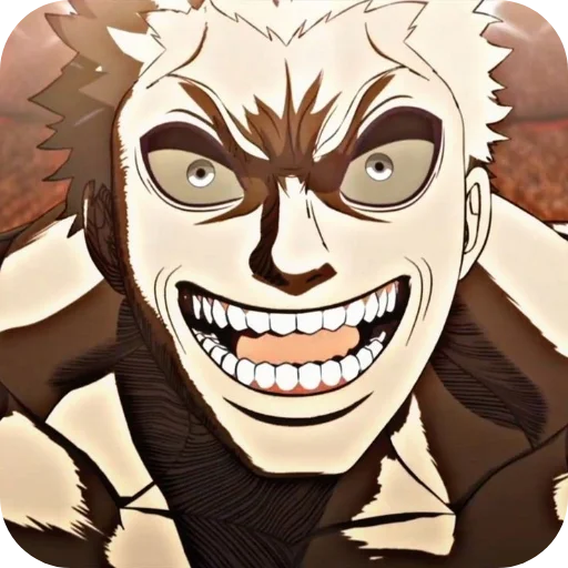 😈 Стикер «Kengan Ashura» для Telegram