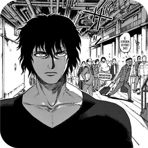 😤 Стикер «Kengan Ashura» для Telegram
