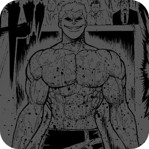 👍 Стикер «Kengan Ashura» для Telegram