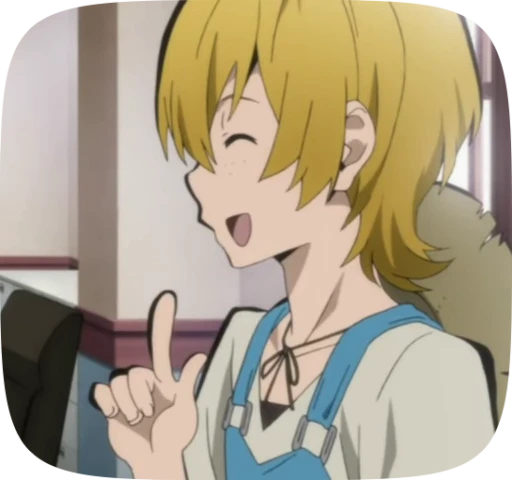 🌻 Стикер «Bungo stray dogs» для Telegram