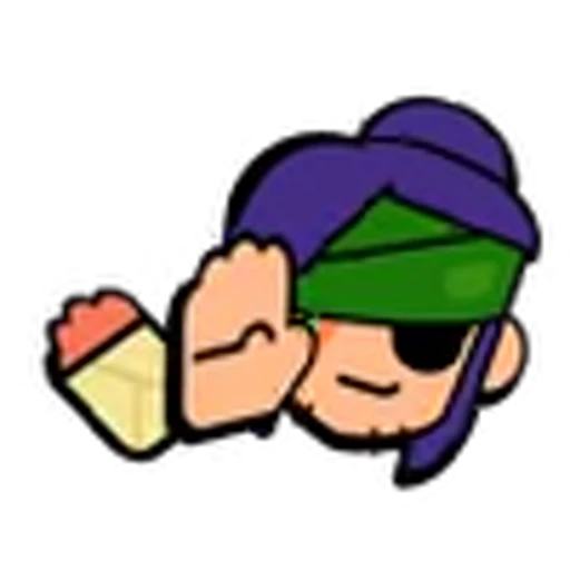 👏 Эмодзи «Brawl Stars Kenji Pins» для Telegram