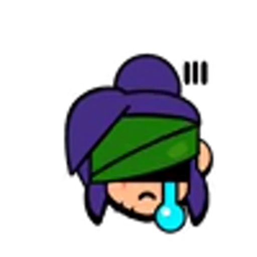😭 Эмодзи «Brawl Stars Kenji Pins» для Telegram