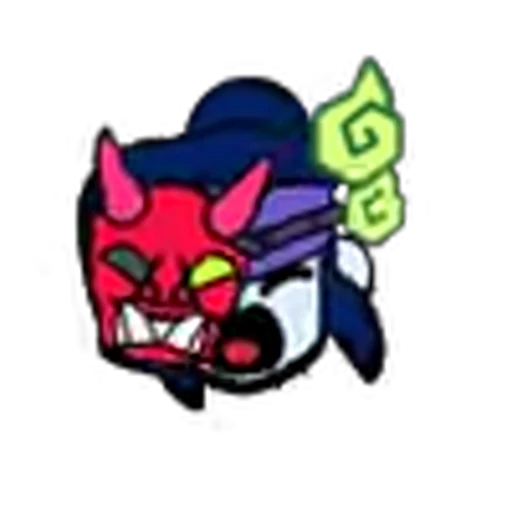😁 Эмодзи «Brawl Stars Kenji Pins» для Telegram