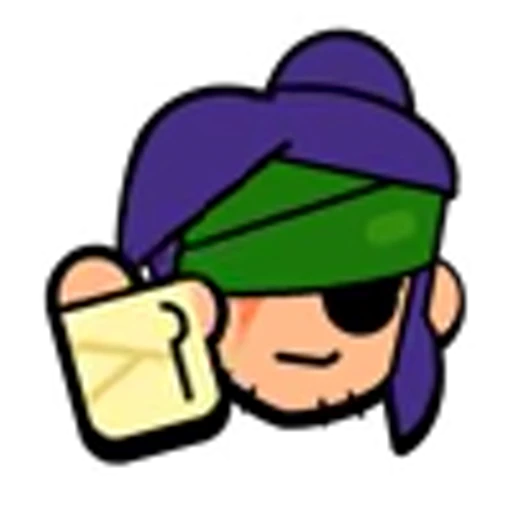 👍 Эмодзи «Brawl Stars Kenji Pins» для Telegram