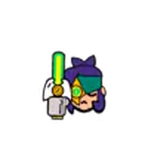 😶 Эмодзи «Brawl Stars Kenji Pins» для Telegram