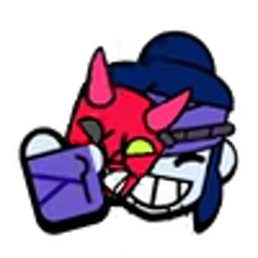 👍 Эмодзи «Brawl Stars Kenji Pins» для Telegram