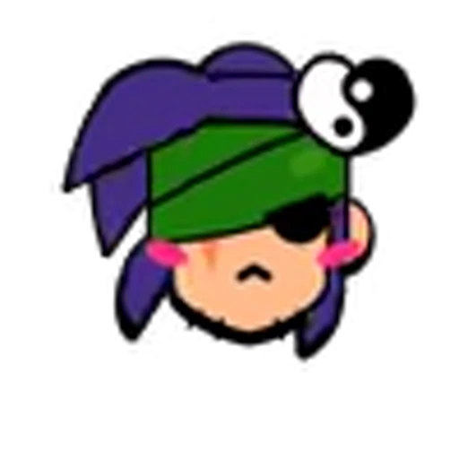 ❤️ Эмодзи «Brawl Stars Kenji Pins» для Telegram