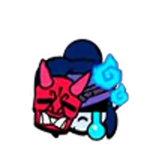 😭 Эмодзи «Brawl Stars Kenji Pins» для Telegram