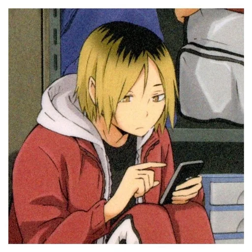 🌟 Стикер «Kozume Kenma» для Telegram