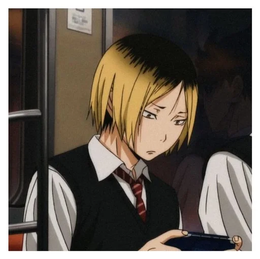 🌟 Стикер «Kozume Kenma» для Telegram