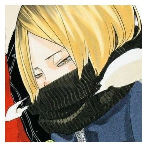 Стикерпак Kozume Kenma для Telegram