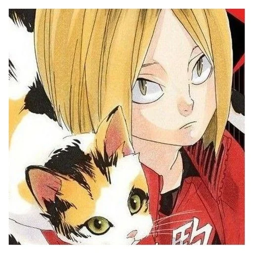 🌟 Стикер «Kozume Kenma» для Telegram