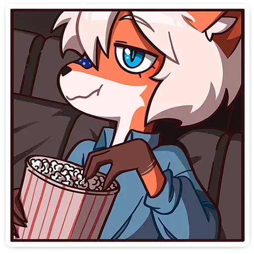 🍿 Стикер «Кенн без надписей» для Telegram