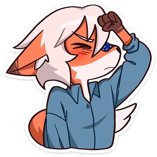 😭 Стикер «Кенн без надписей» для Telegram