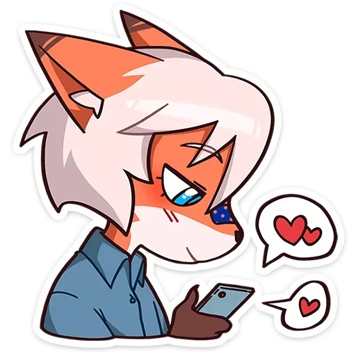❤️ Стикер «Кенн без надписей» для Telegram