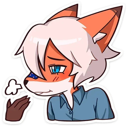 😮‍💨 Стикер «Кенн без надписей» для Telegram