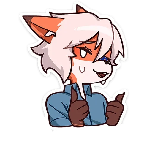 👍 Стикер «Кенн без надписей» для Telegram
