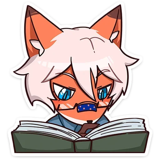 🤓 Стикер «Кенн без надписей» для Telegram