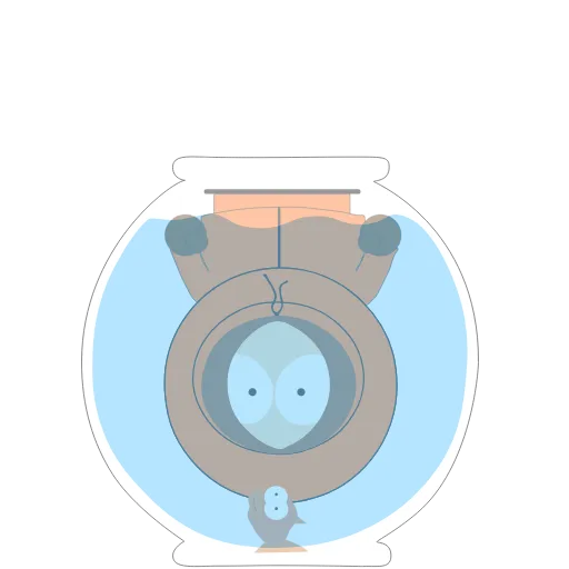 🐳 Стикер «Kenny» для Telegram