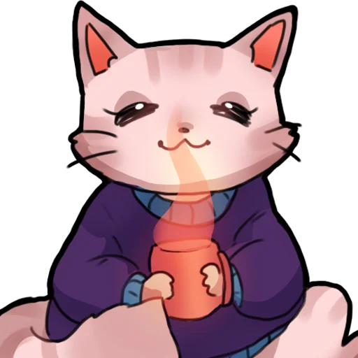 ☕️ Стикер «Kenny & Foxy» для Telegram