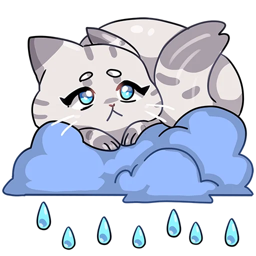 😿 Стикер «Kenny & Foxy» для Telegram