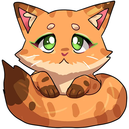 🙄 Стикер «Kenny & Foxy» для Telegram