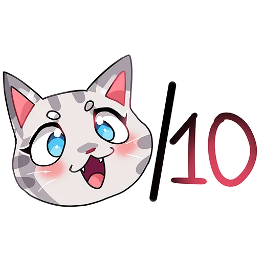 🐱 Стикер «Kenny & Foxy» для Telegram