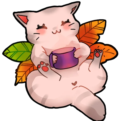 ☕️ Стикер «Kenny & Foxy» для Telegram