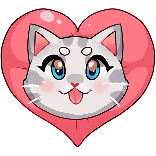 ❤️ Стикер «Kenny & Foxy» для Telegram