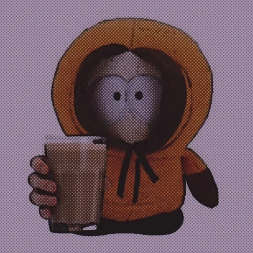 ☕ Стикер «Кенни Маккормик» для Telegram