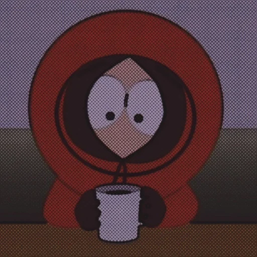 ☕ Стикер «Кенни Маккормик» для Telegram