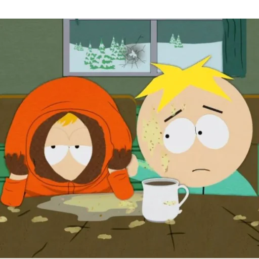 🏵️ Стикер «South ParkKenny McCormick;;» для Telegram