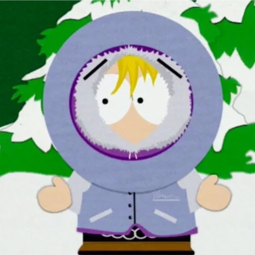 🏵️ Стикер «South ParkKenny McCormick;;» для Telegram